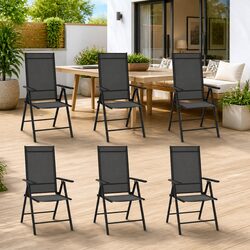 Your Perfect Outdoor Companion - 6 Folding Garden Chairs