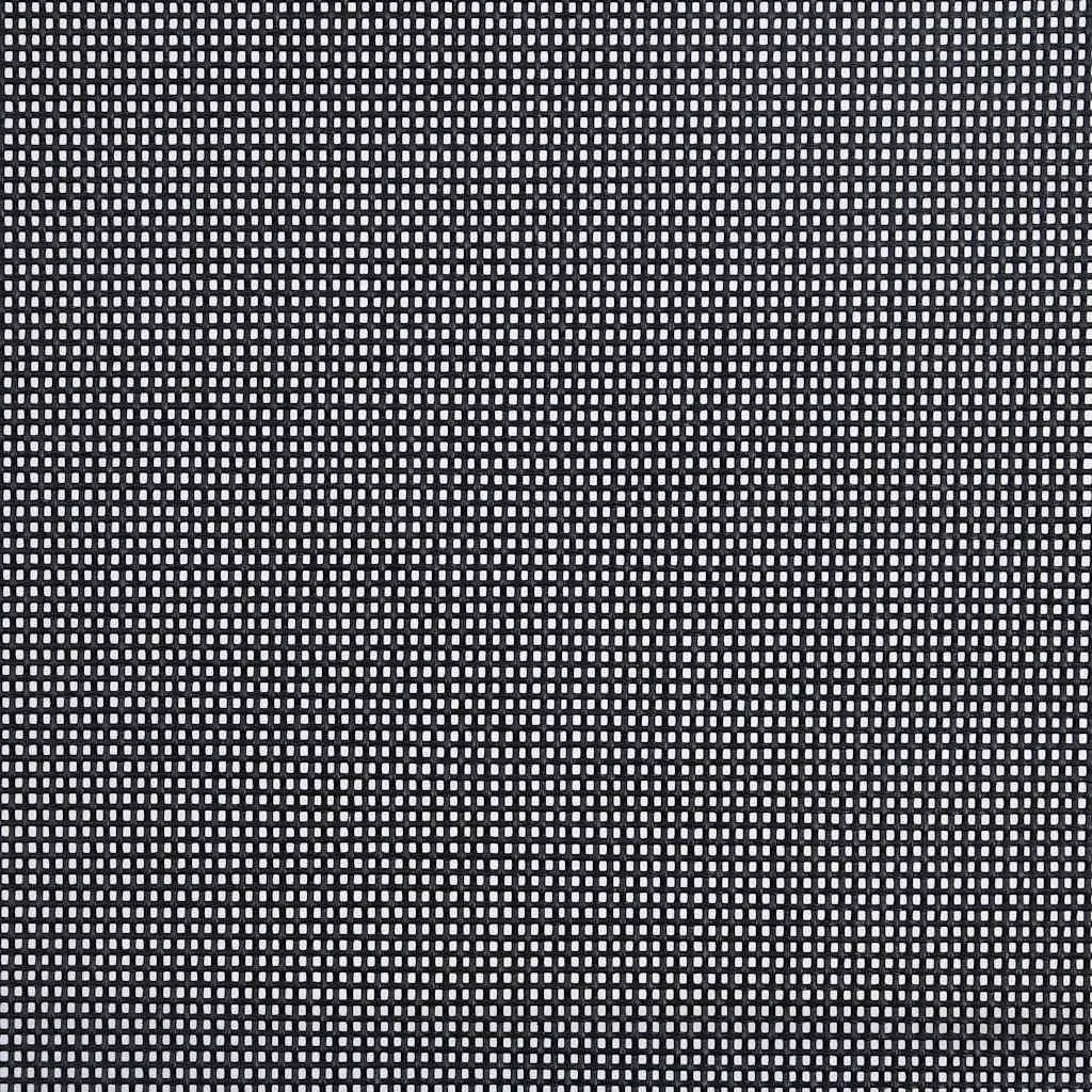 Folding Garden Chairs Black Textilene Reclining Backrest 4 Piece