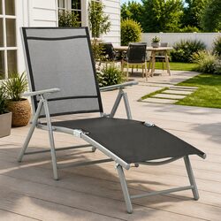 Friendly Folding Sun Lounger with Adjustable Features