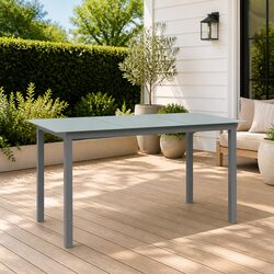 Your Perfect Outdoor Dining Solution: Grey Table