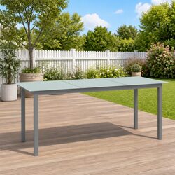 Your Ideal Grey Outdoor Dining Table with Aluminium Frame