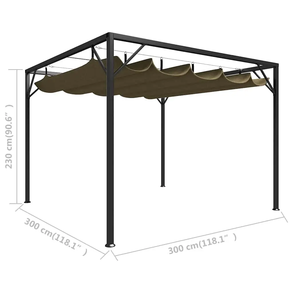 Outdoor 3x3m Gazebo