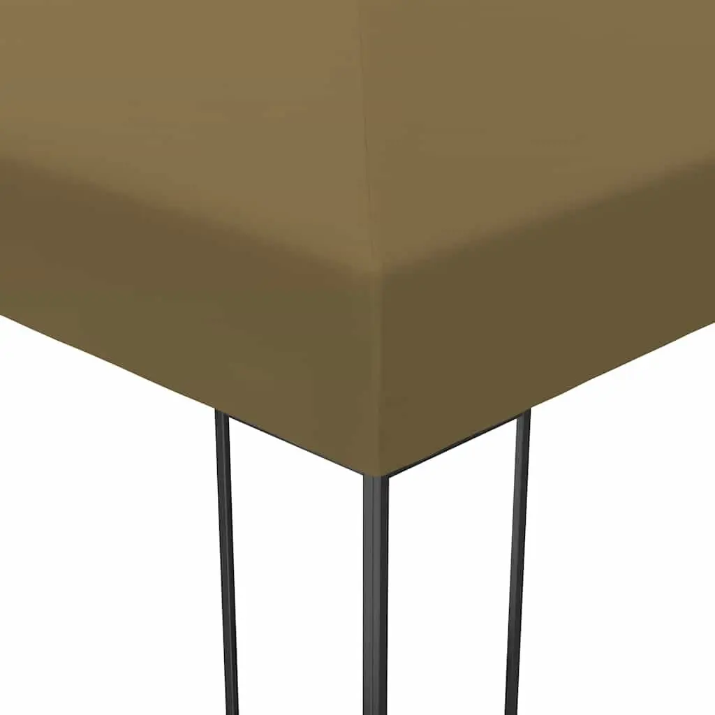 Gazebo Vented Canopy 3x4 m Outdoor Shade Structure Steel Frame