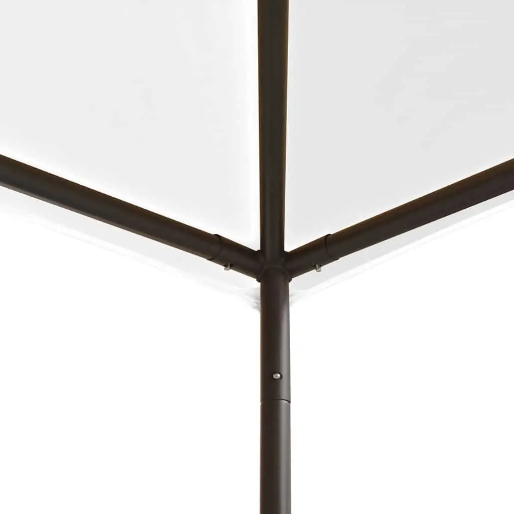 Gazebo Outdoor Pavilion Canopy Shelter 3x3x2.9 m White