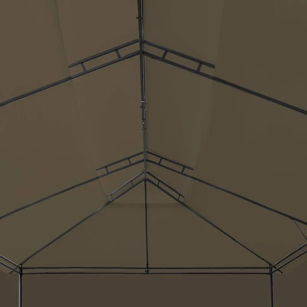 Outdoor Gazebo with Curtains UV Resistant 600 x 298 x 270 cm