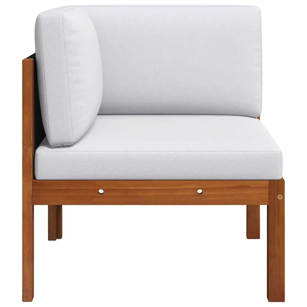 Outdoor Sectional Corner Sofas 2 pcs with Cushions Garden Patio Seating Unit
