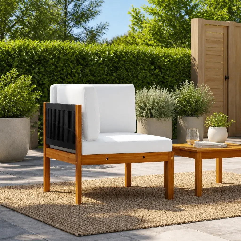 Garden Corner Sofa for Outdoor Relaxation