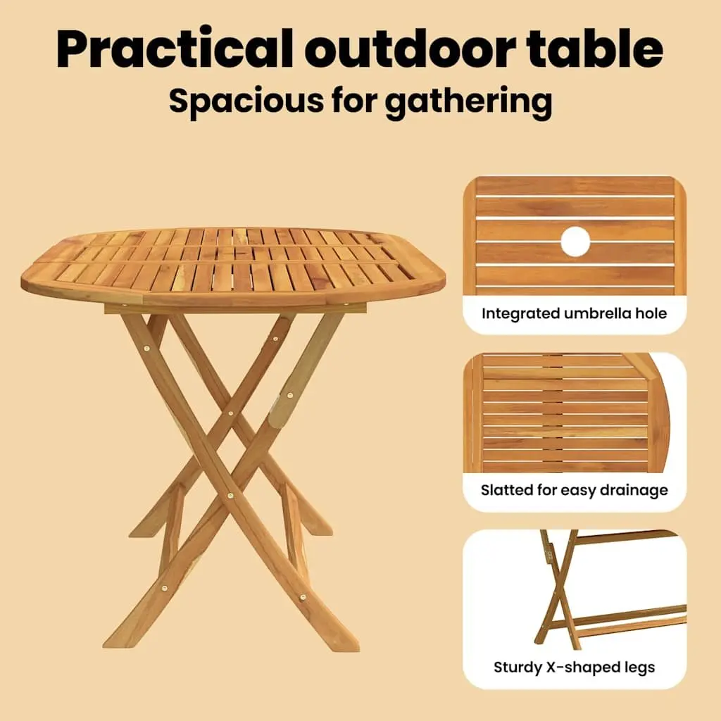 Folding Outdoor Dining Table