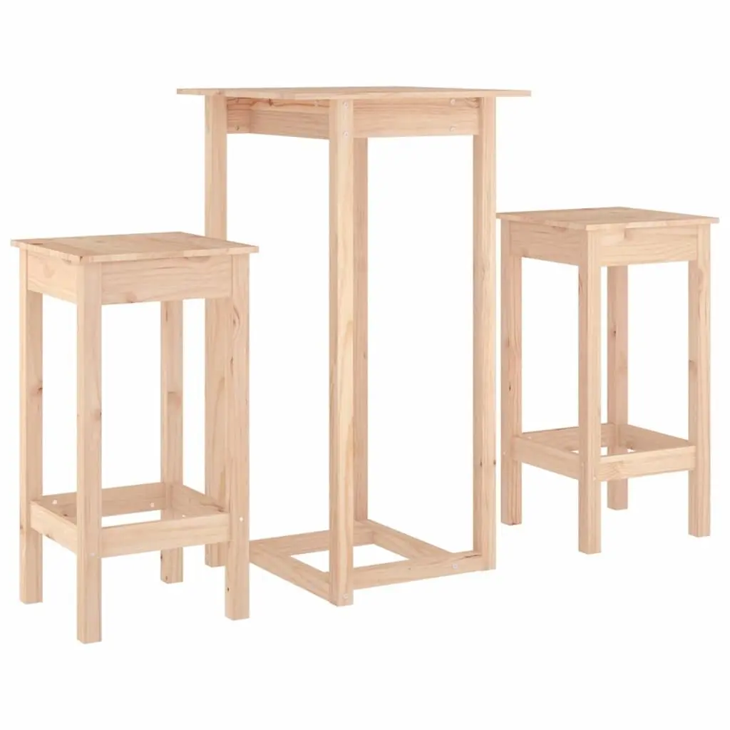3 Piece Bar Set for Casual Gatherings