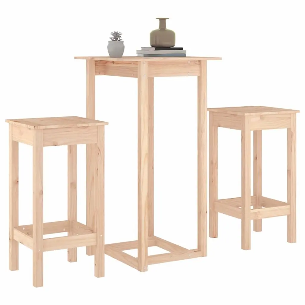 3 Piece Bar Set for Casual Gatherings