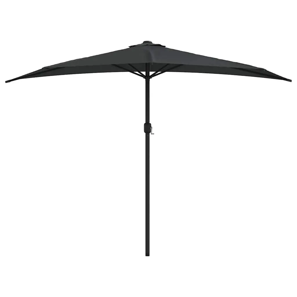 Half Round Parasol for Outdoor Relaxation