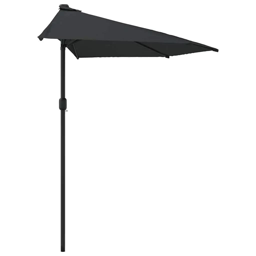 Half Round Parasol for Outdoor Relaxation
