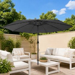 Friendly Garden Parasol with LED Lights for Your Patio