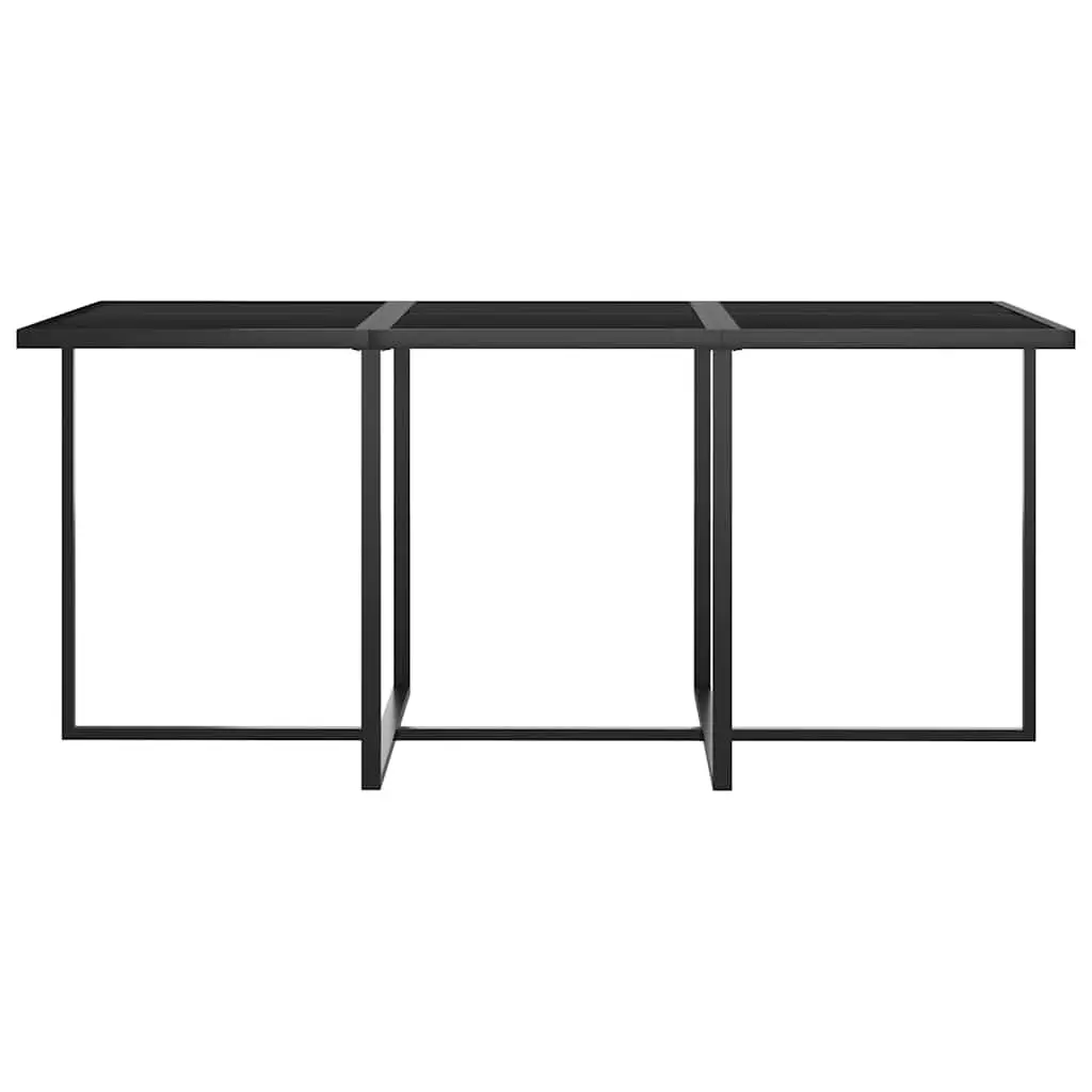 Garden Dining Set 11 Piece Outdoor Patio Furniture Poly Rattan Grey Cushions