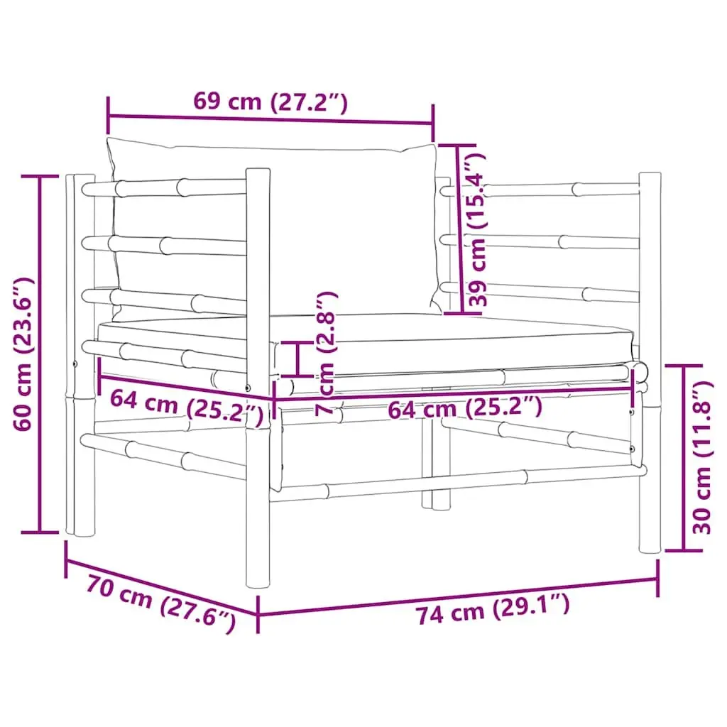 Outdoor Garden Sofa
