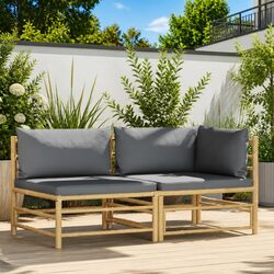 Create Your Outdoor Oasis with Bamboo Lounge Set