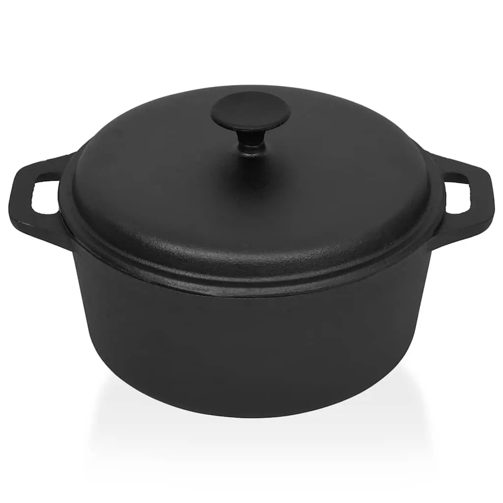 Cast Iron Stock Pot for Family Meals