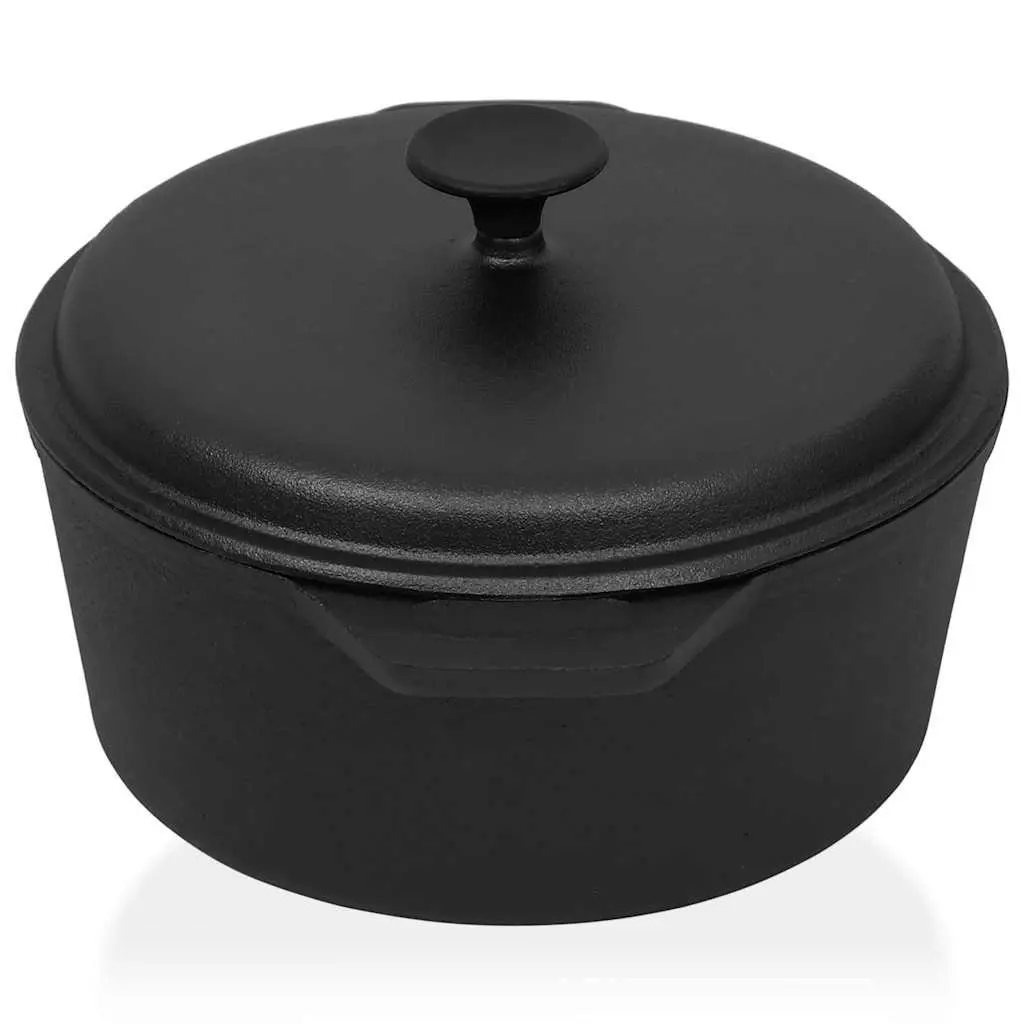 Cast Iron Stock Pot for Family Meals