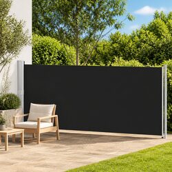 Patio Retractable Side Awning 600x160 cm Outdoor Privacy Screen Garden Shade