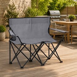 Friendly 2-Seater Camping Chair for Your Outdoor Escapes