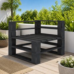 Your New Grey Pallet Corner Sofa for Outdoor Areas