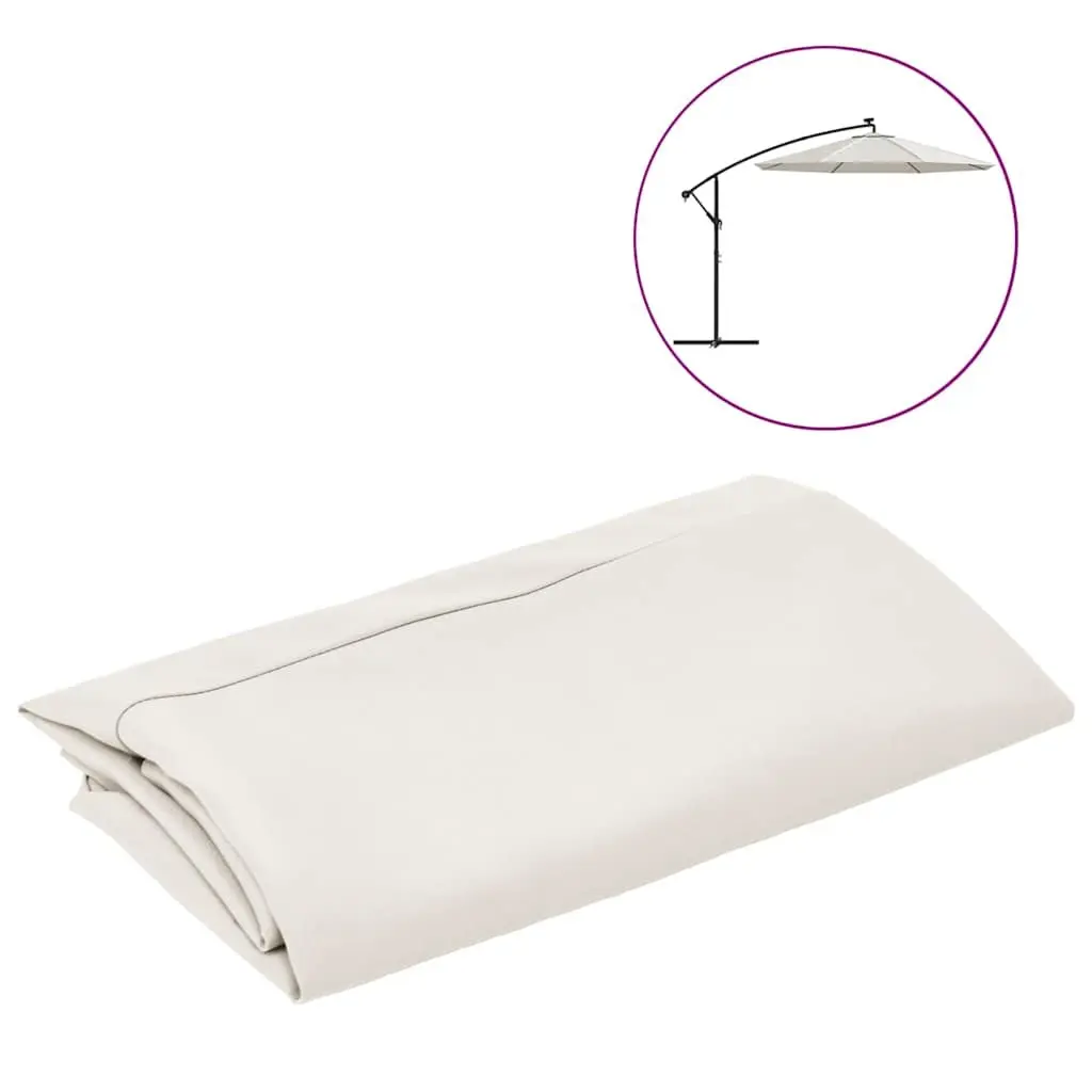 Replacement Fabric Cantilever Umbrella Cover UV Protective Sand 350cm