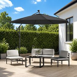 Your New Umbrella Cover: Anthracite Replacement Fabric