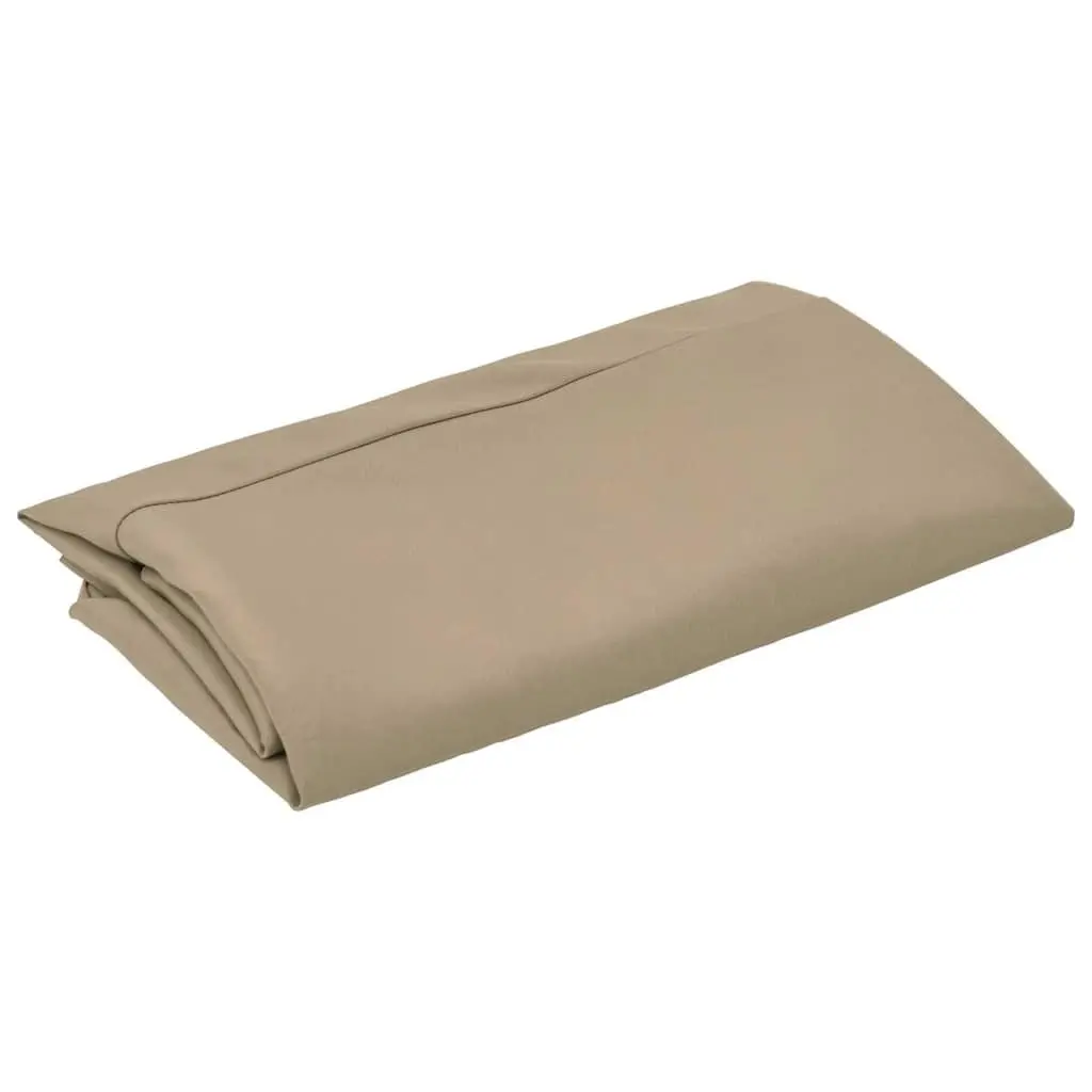 Replacement Fabric Cantilever Umbrella UV Protective Polyester 350 cm Taupe