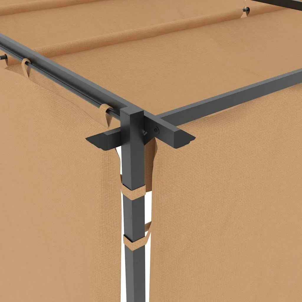 Gazebo Outdoor Canopy Shelter with Side Curtains 6x3 m