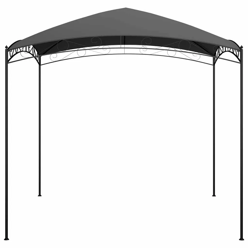 Gazebo Anthracite Outdoor Pavilion 3x3x2.65m Canopy Shelter Garden Party Tent