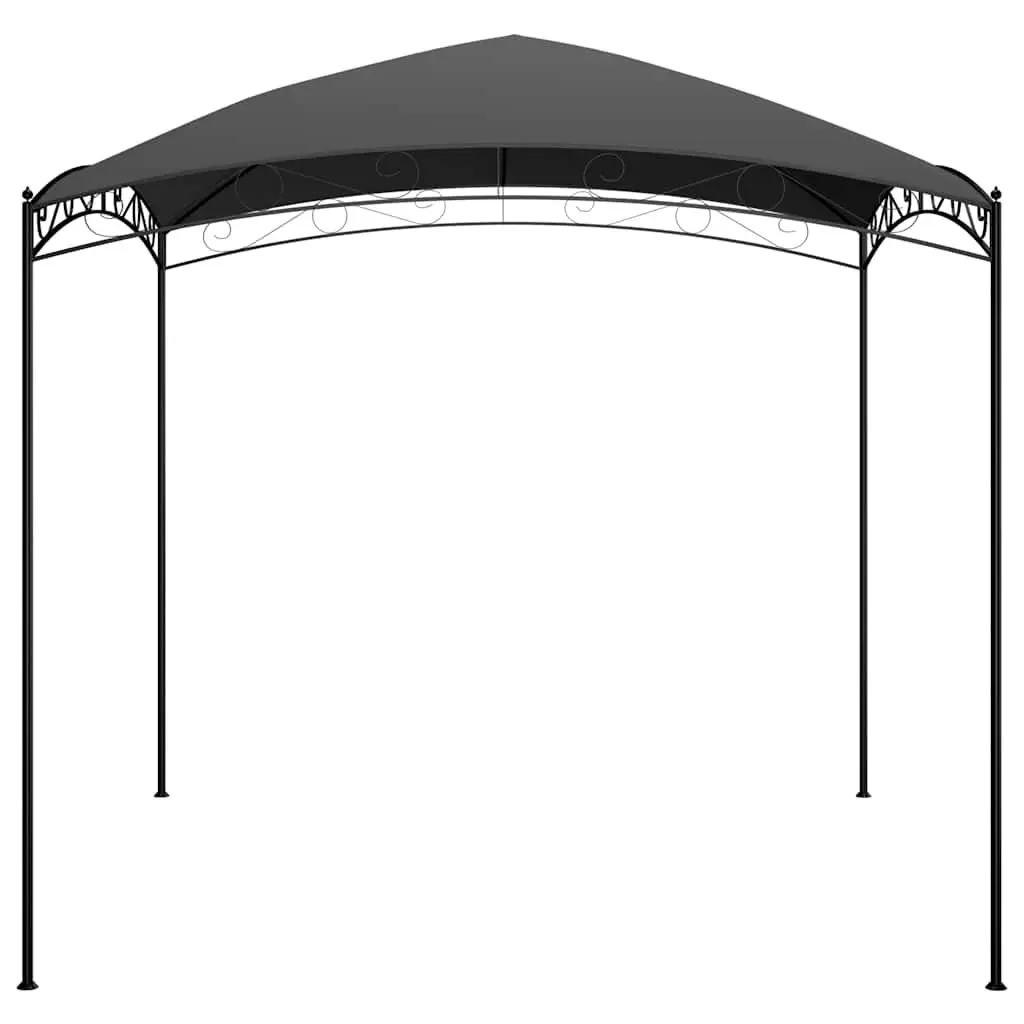 Gazebo Anthracite Outdoor Pavilion 3x3x2.65m Canopy Shelter Garden Party Tent