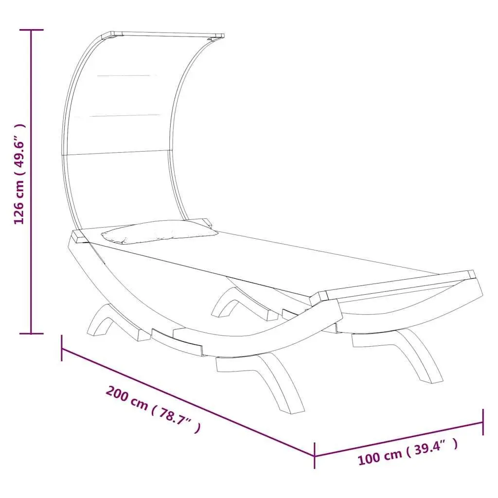 Outdoor Lounge Bed