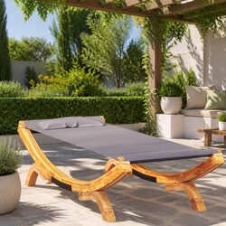 Relax on This Stylish Outdoor Lounge Bed