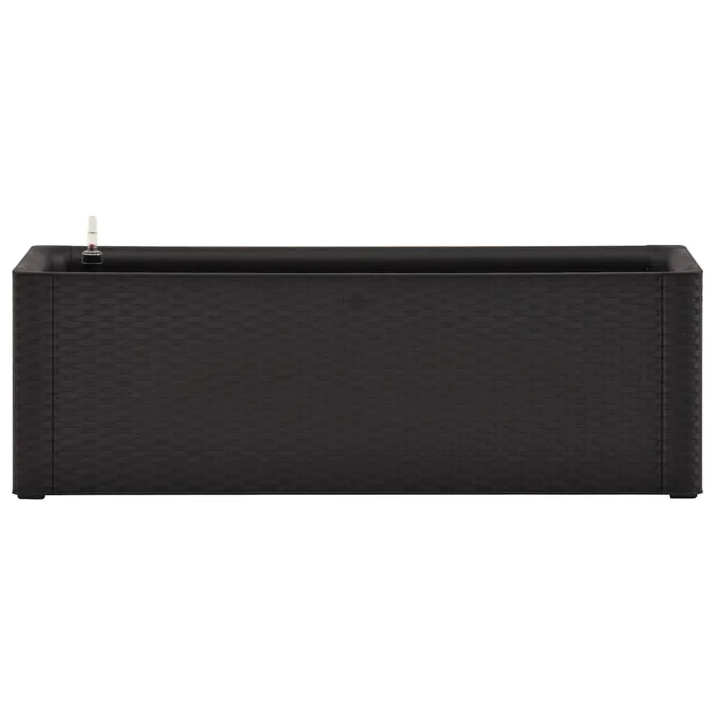 Self Watering Planter Raised Garden Bed Anthracite 100x43x33cm