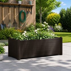 Raised Garden Bed Planter Outdoor Indoor Flowers Vegetables Herbs Pot Container