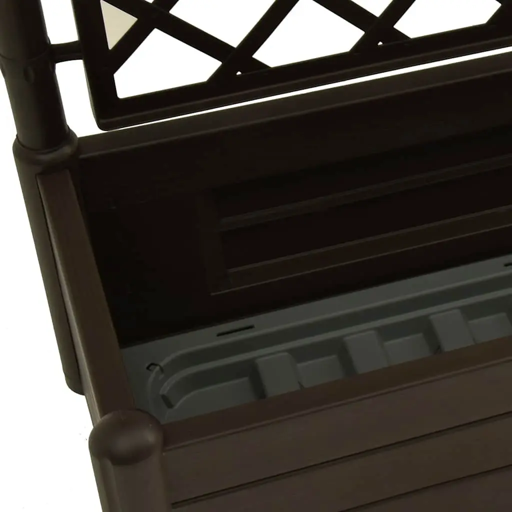 Outdoor Garden Planter with Trellis Support