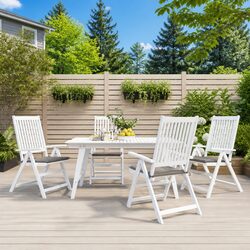 Add Comfort with Our Grey Garden Chair Cushions Set of 4