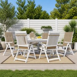 Enhance Your Seating with Highback Chair Cushions Set of 6