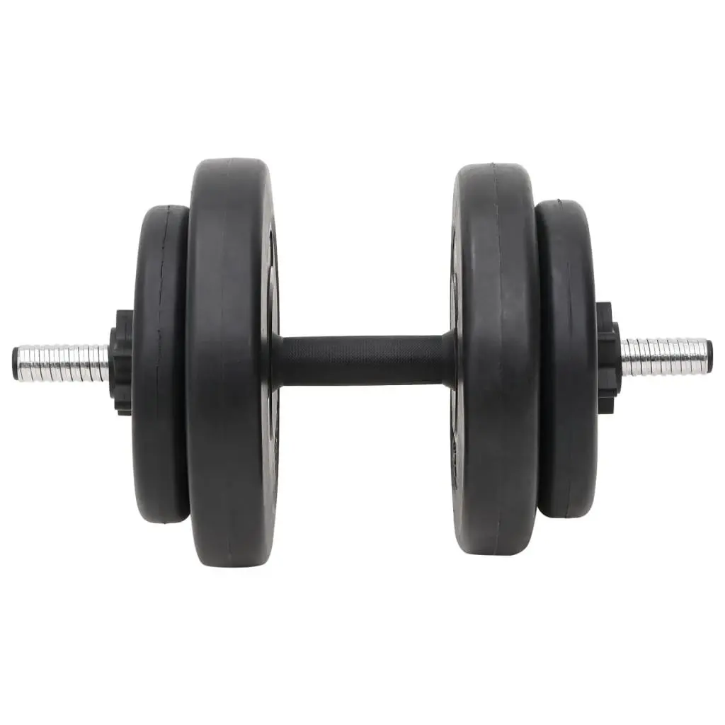 Barbell and Dumbbell Weight Set 60kg Home Gym Training Free Weights Plates