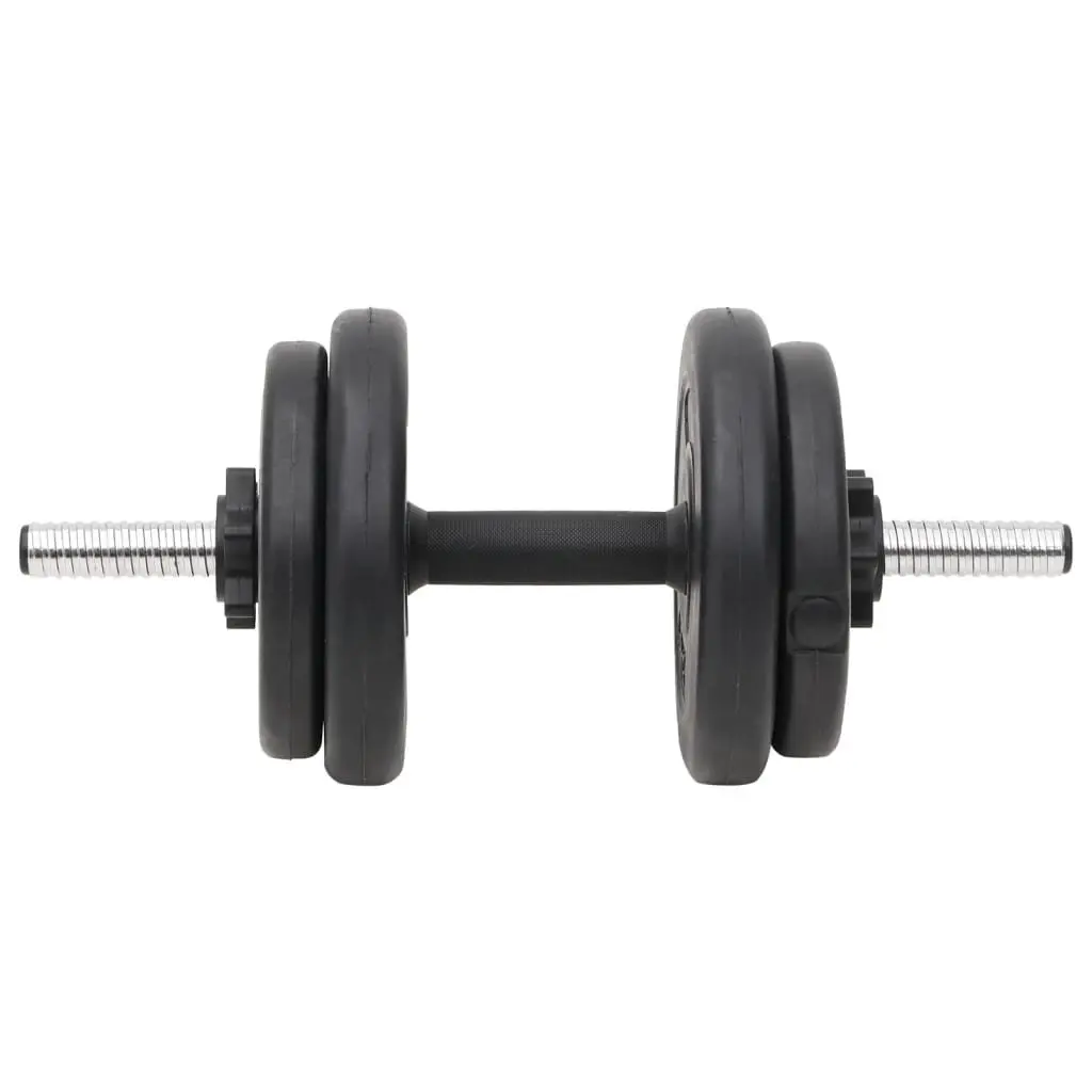Barbell and Dumbbell Weight Set 60kg Home Gym Training Free Weights Plates