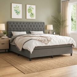 Friendly Queen Size Box Spring Bed for Your Comfort