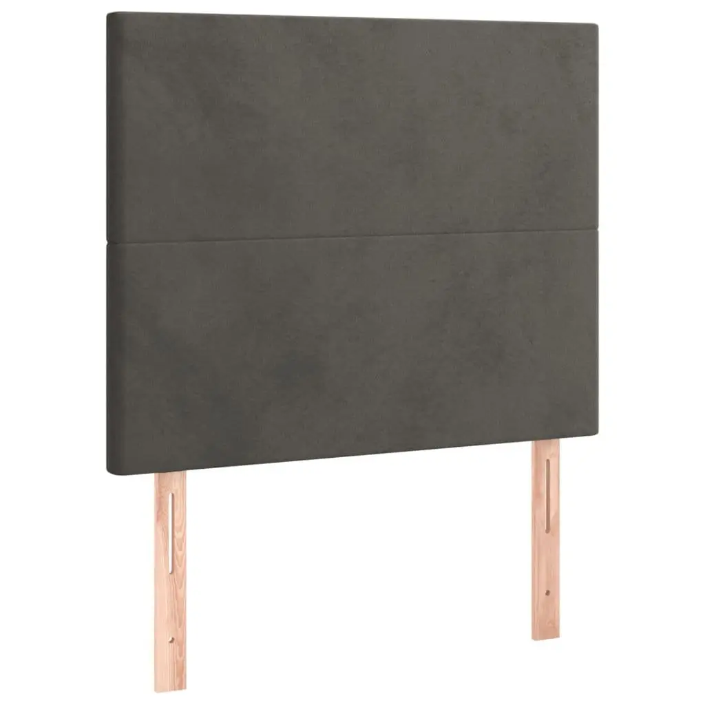 King Single Box Spring Bed with Velvet Touch