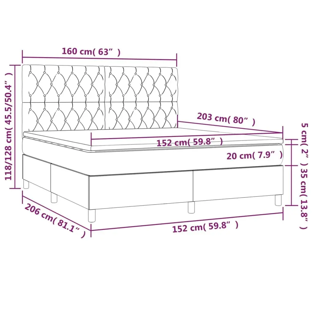 Queen Size Box Spring Bed