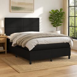 Your New Favorite Box Spring Bed with LED Lighting