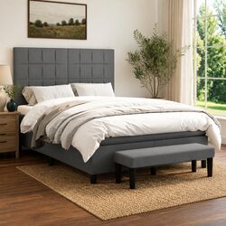 Friendly Box Spring Bed with Pocket Spring Mattress