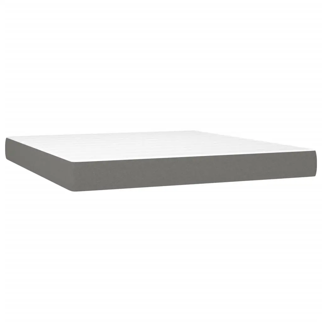 Queen Size Box Spring Bed with Bench