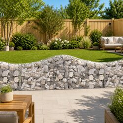 5 pcs Arched Gabion Baskets to Beautify Your Garden Area