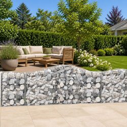 Your Outdoor Solution: Arched Gabion Baskets Set