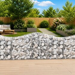 Create with Arched Gabion Baskets for Your Outdoors