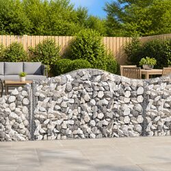 You’ll Love This Set of 8 Arched Gabion Baskets for Your Garden